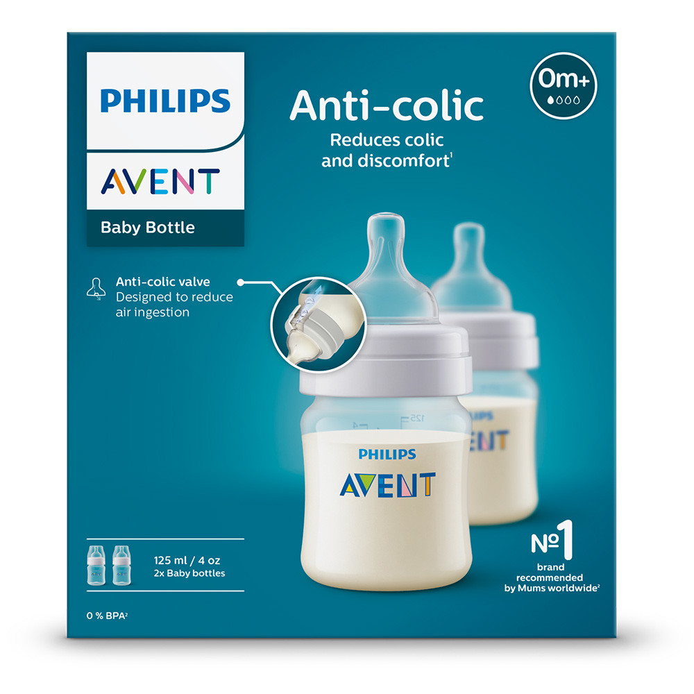 Philips AVENT SCY100/02 Cumisüveg Anti-colic felhasználóbarát kialakítás