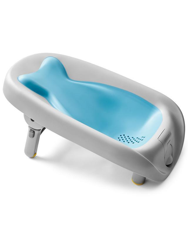 SKIP HOP Moby összecsukható fürdetőszék kék 0-6m