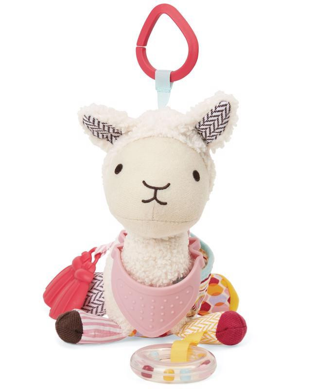 SKIP HOP Játék C gyűrűn aktív Bandana Buddies Láma