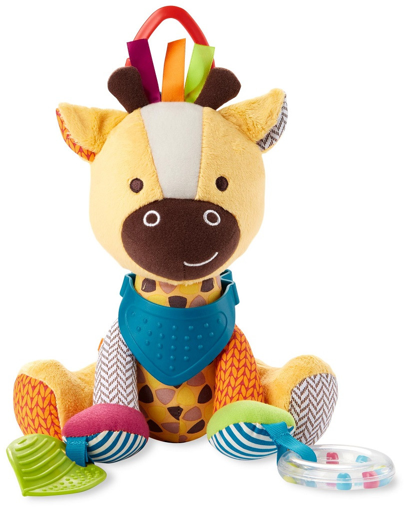 SKIP HOP Aktív játék C gyűrűn Bandana Buddies Zsiráf 0m+