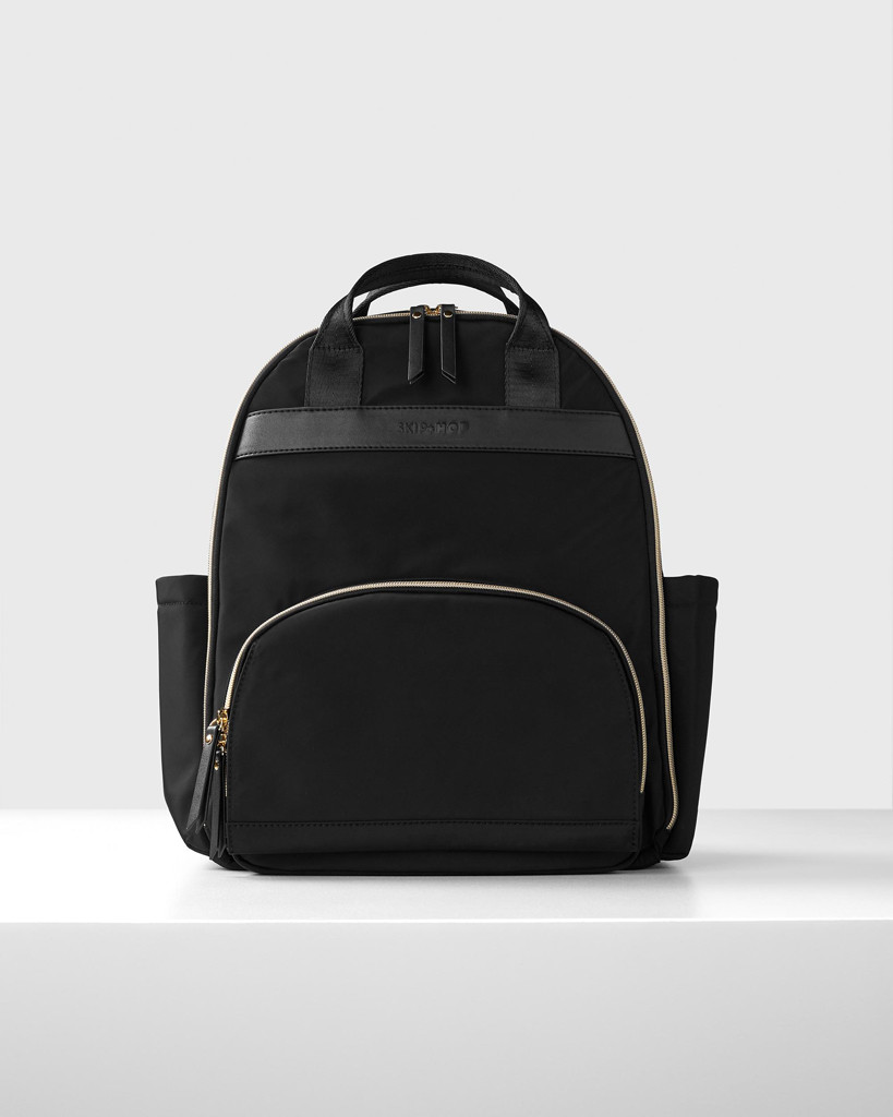 SKIP HOP Táska pelenkázó/hátizsák Envi-Luxe Black