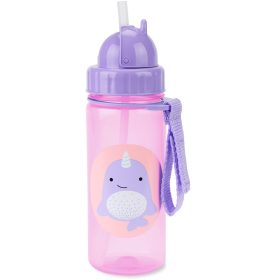   SKIP HOP Zoo Szívószálas pohár PP PVC és BPA mentes Narvál 12hó+