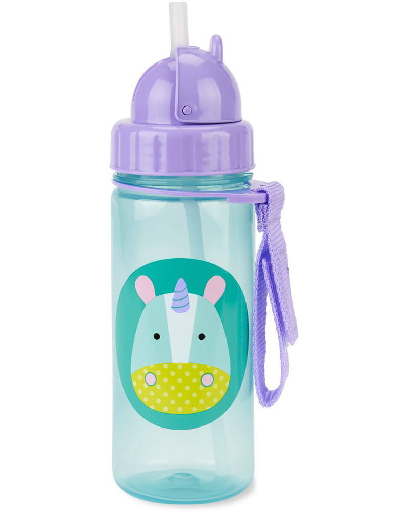 SKIP HOP Zoo Szívószálas pohár Egyszarvú