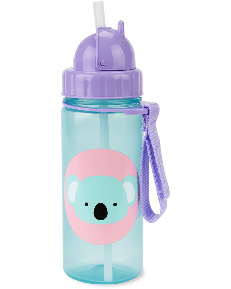 SKIP HOP Zoo Szívószálas pohár PP PVC és BPA mentes Koala 12h+