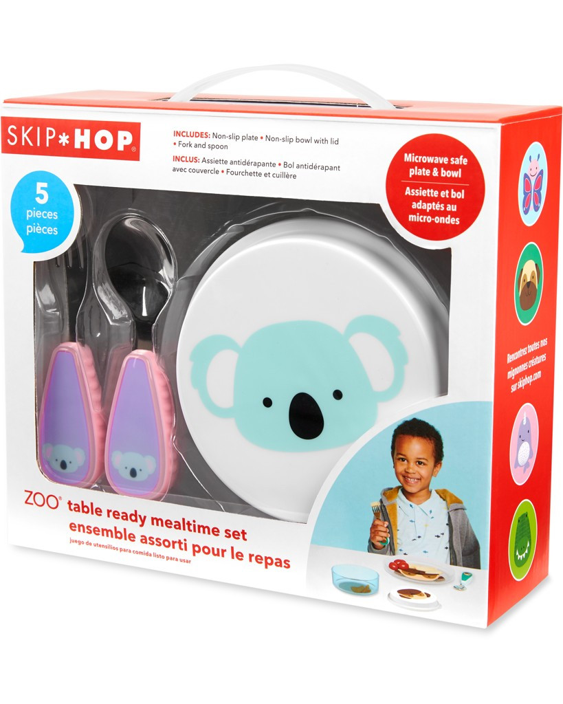 SKIP HOP Zoo Set étkezőszett 5 db Koala 12m+ fő kép