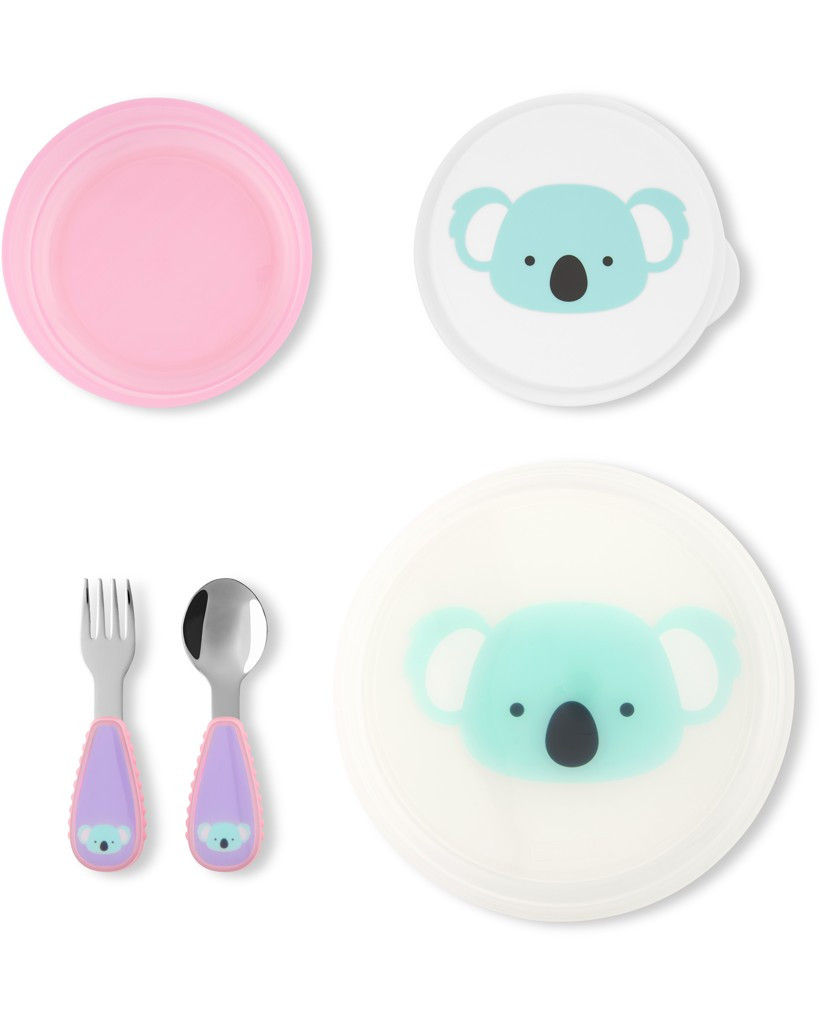 SKIP HOP Zoo Set étkezőszett 5 db Koala 12m+ alternatív kép 1