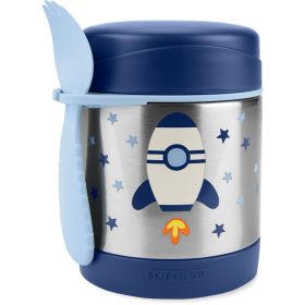   SKIP HOP Spark Style Ételtermosz kanál/villával Rakéta 325
