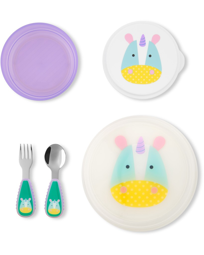 SKIP HOP Zoo Set étkezőszett részletei