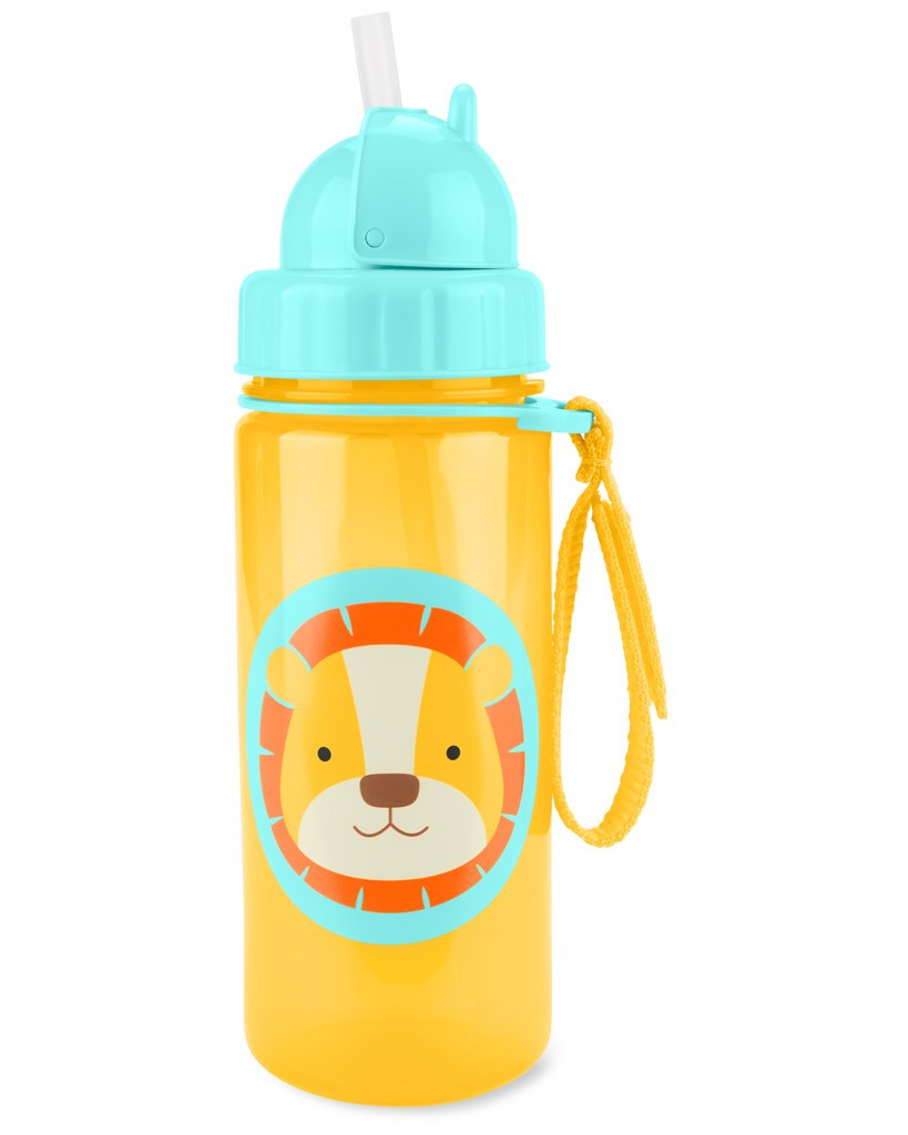 SKIP HOP Zoo Szívószálas pohár Oroszlán