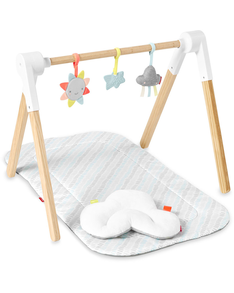 SKIP HOP Játékszőnyeg fa játékhíddal Silver Lining Cloud 0m+