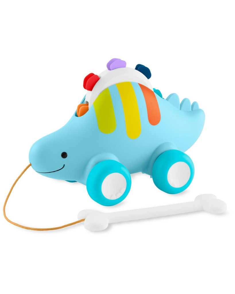SKIPHOP Húzható zenei játék 3 az 1-ben Explore&More Dinoszaurusz