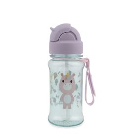   SKIP HOP Kulacs szívószállal 355ml Besties Squad Egyszarvú 12hó+