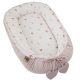 EKO Babafészek pamut velvet Beige Meadow 90x60cm