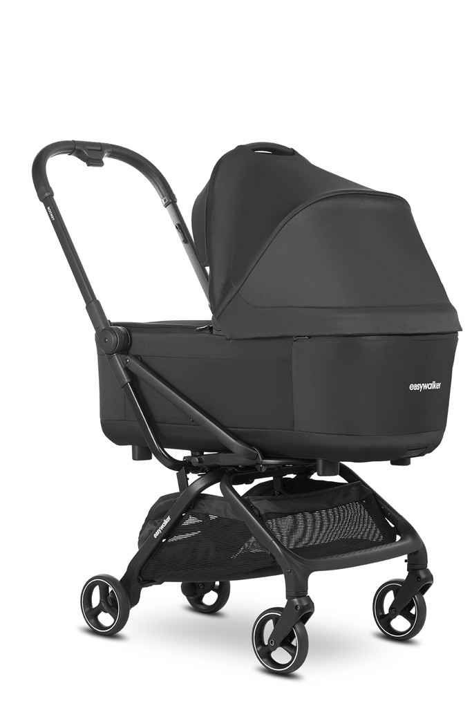 EASYWALKER Mózeskosár Rockey S/M/L Pure Black alternatív képe 2