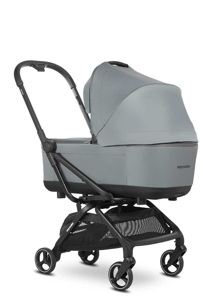EASYWALKER Mózeskosár Rockey S/M/L Smooth Grey részletei