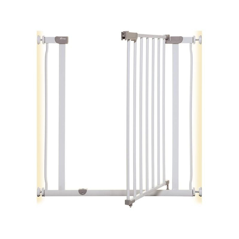 DREAMBABY Biztonsági fémrács AVA 75-81 cm, fehér