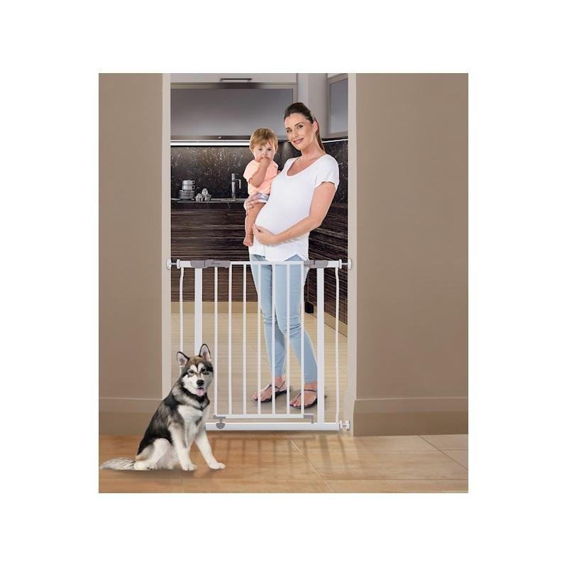 DREAMBABY Biztonsági fémrács AVA 75-81 cm, fehér - Részletek
