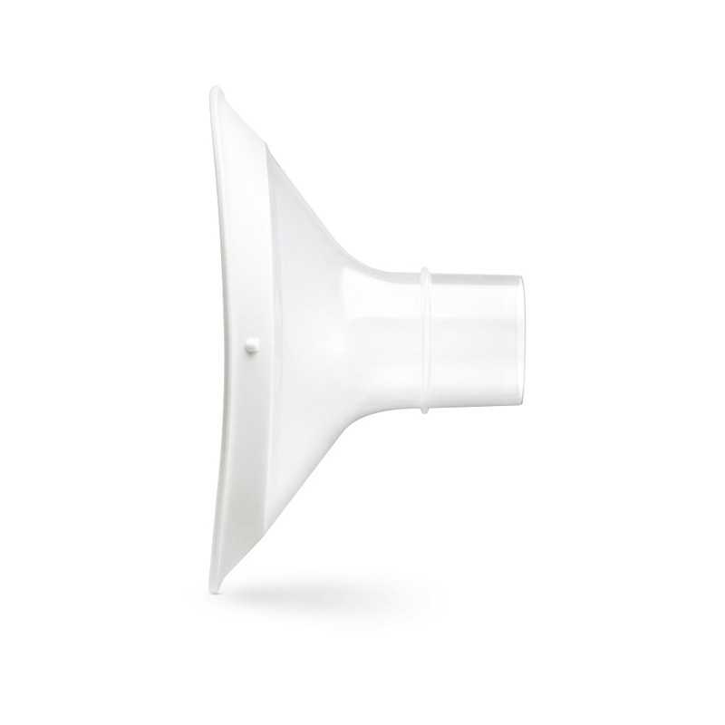 MEDELA 2x Mellbimbóvédő PersonalFit Flex™ - XL (30 mm) használat közben