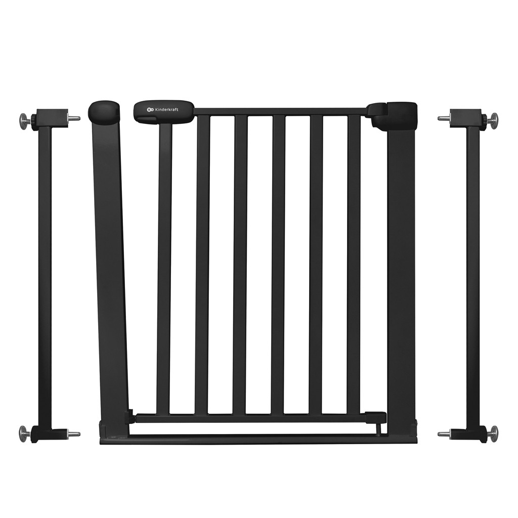 KINDERKRAFT Gyermekbiztonsági rács Lock&Go black előnyei