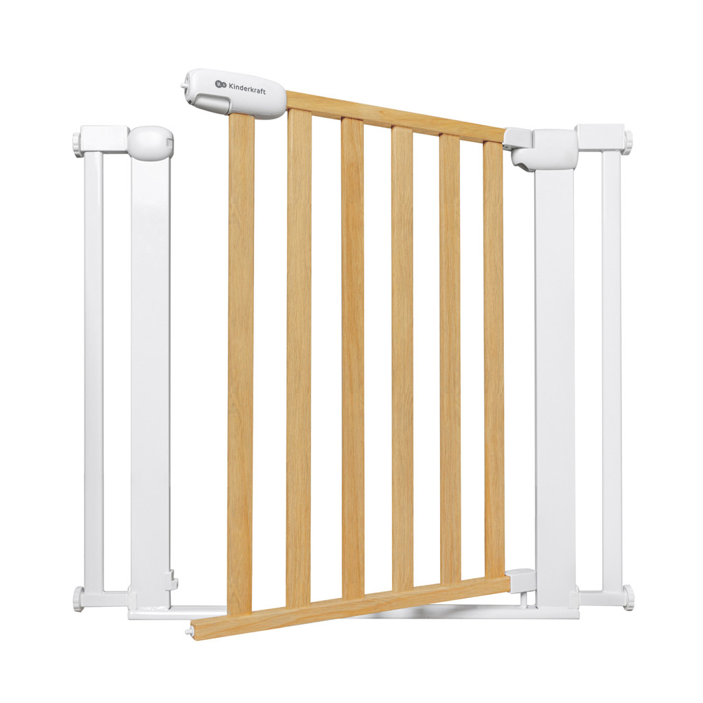 KINDERKRAFT Gyermekbiztonsági rács Lock&Go wood