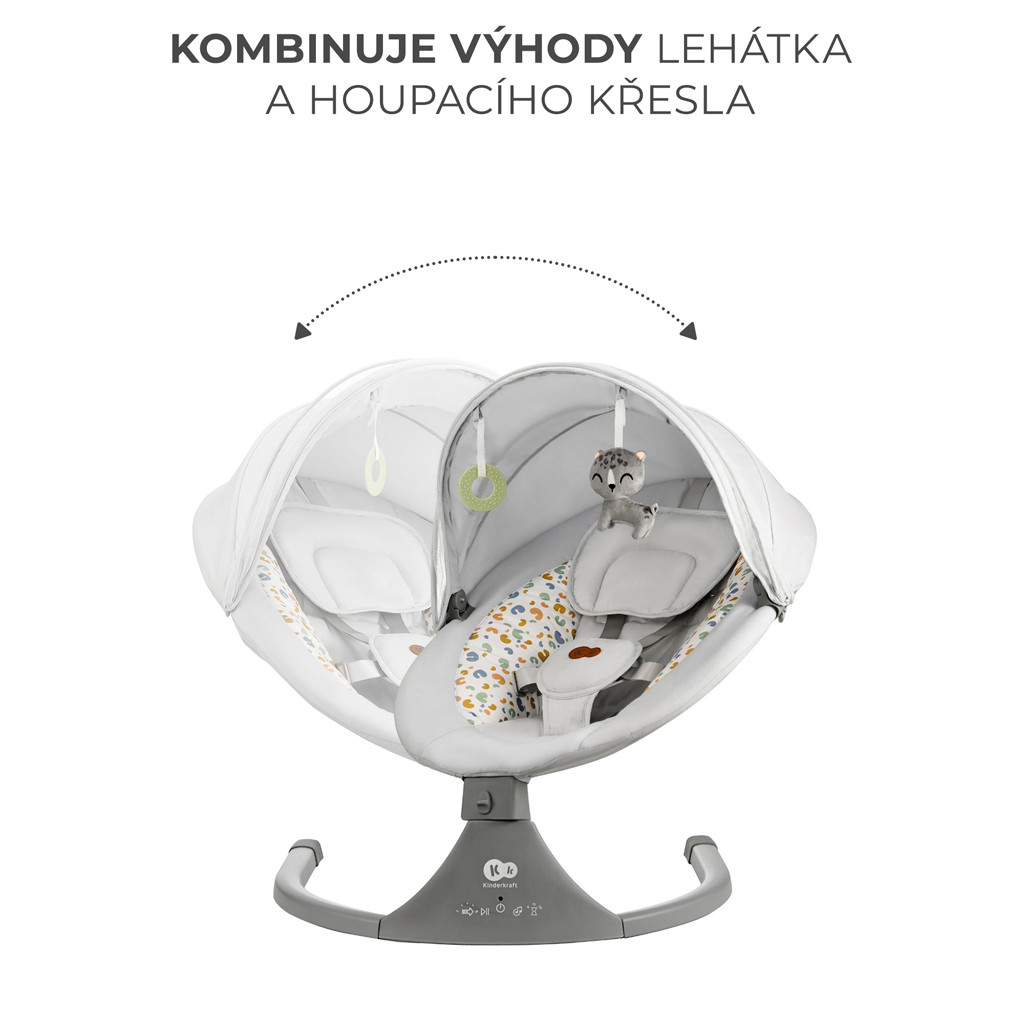 KINDERKRAFT Pihenőszék Lumi előnyei