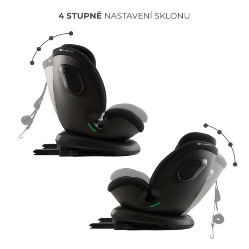 KINDERKRAFT Autósülés Xpedition 3 i-size 40-150 cm Fekete