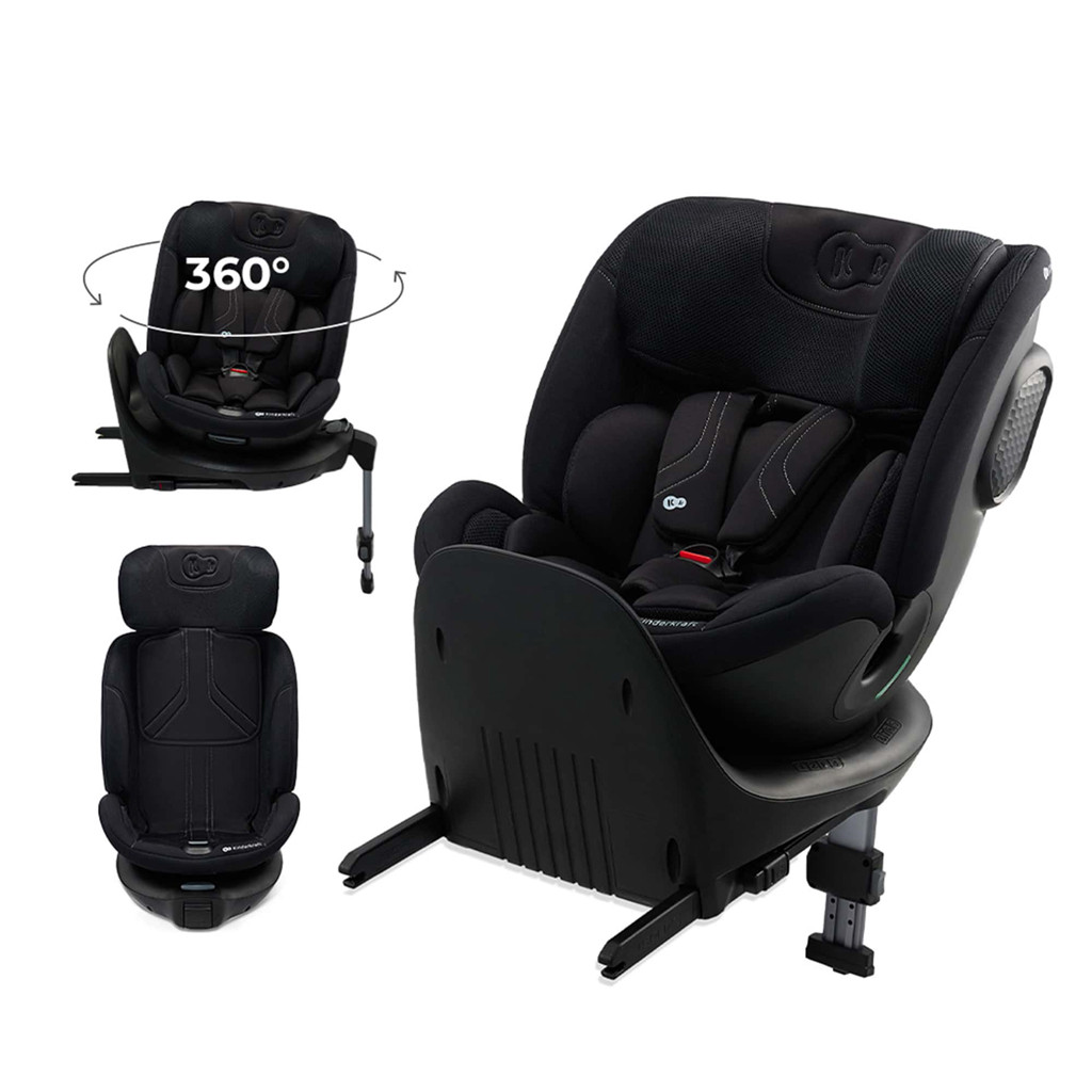 KINDERKRAFT Xrider 2 i-Size Autósülés 40-150 cm Fekete