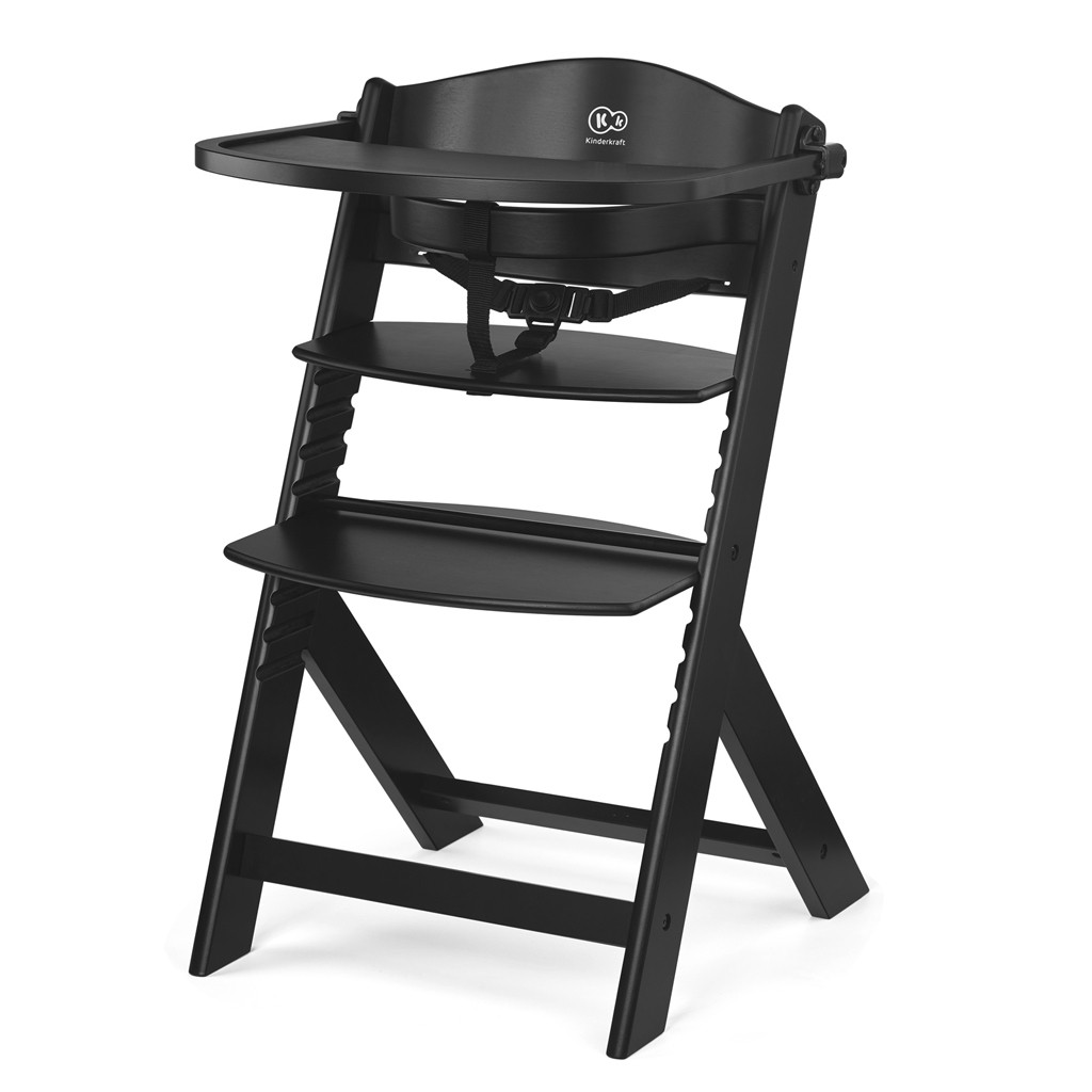 KINDERKRAFT Etetőszék Enock Black, Premium fő kép