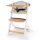 KINDERKRAFT Etetőszék Enock párnázással White wooden, Premium