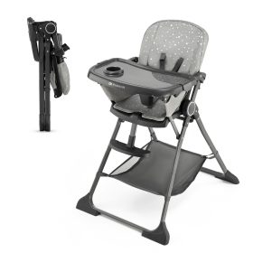 KINDERKRAFT Etetőszék Foldee Grey