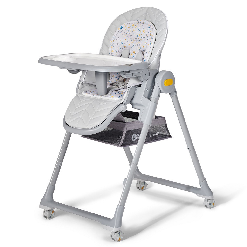 KINDERKRAFT SELECT Etetőszék Lastree Grey, Premium - Előnyök