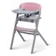 KINDERKRAFT SELECT Etetőszék 3 az 1-ben LIVY Aster Pink, Premium