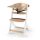 KINDERKRAFT Etetőszék Enock White wooden