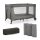 KINDERKRAFT Utazóágy Joy 2 Dark grey
