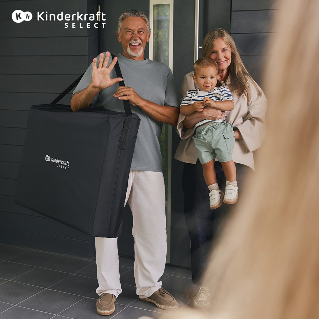 KINDERKRAFT SELECT Utazóágy Moon Dream Fekete funkciók