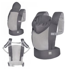 KINDERKRAFT Gyermek hordozó CarryBee Grey