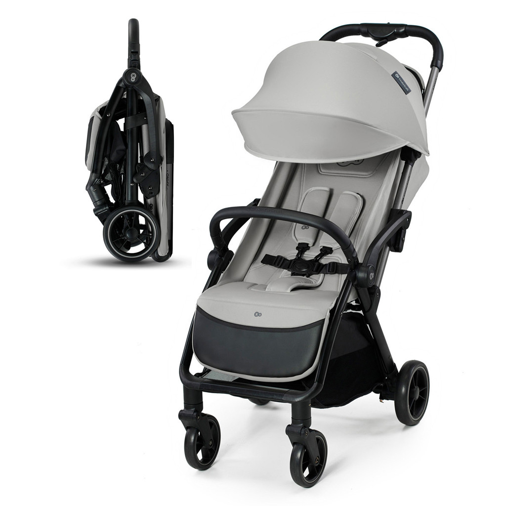 KINDERKRAFT Sport babakocsi Apino Dove grey - Összecsukott állapot