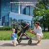 KINDERKRAFT Kombinált babakocsi 3 az 1-ben Esme Moonlight Grey