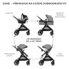 KINDERKRAFT Kombinált babakocsi 3 az 1-ben Esme Moonlight Grey