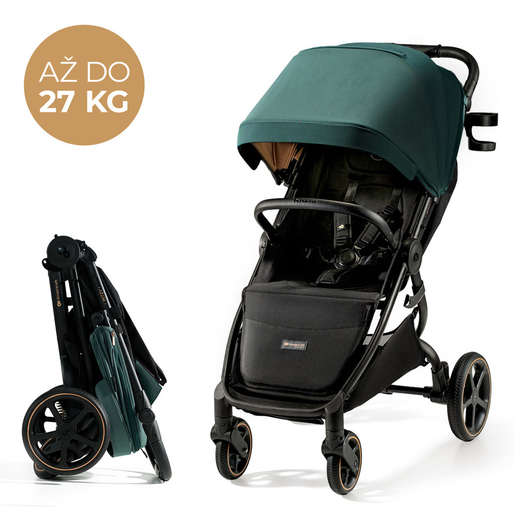 KINDERKRAFT SELECT Sport babakocsi Mitzy Jade Green - részletek