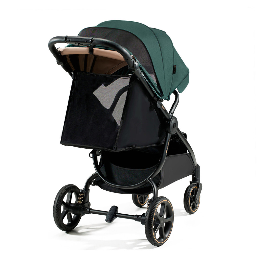 KINDERKRAFT SELECT Sport babakocsi Mitzy Jade Green - használat közben