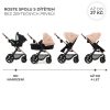 KINDERKRAFT Babakocsi kombinált Moov 2 3v1 Sand Beige - habkerekek