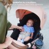 KINDERKRAFT Babakocsi kombinált Moov 2 3v1 Sand Beige - habkerekek