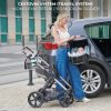 KINDERKRAFT Babakocsi kombinált Moov 2 3v1 Sand Beige - habkerekek