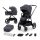 KINDERKRAFT SELECT Kombinált babakocsi  Nea 2in1 Deep Grey, Premium