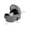 KINDERKRAFT SELECT Kombinált babakocsi  Nea 2in1 Deep Grey, Premium