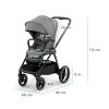 KINDERKRAFT SELECT Kombinált babakocsi  Nea 2in1 Deep Grey, Premium