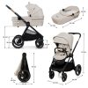 KINDERKRAFT Kombinált babakocsi Nea 2 2in1 Beige