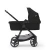 KINDERKRAFT Babakocsi kombinált 3 az 1-ben Newly Classic fekete + Mink PRO
