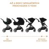 KINDERKRAFT SELECT Yoxi 2v1 Pure Black kombinált babakocsi